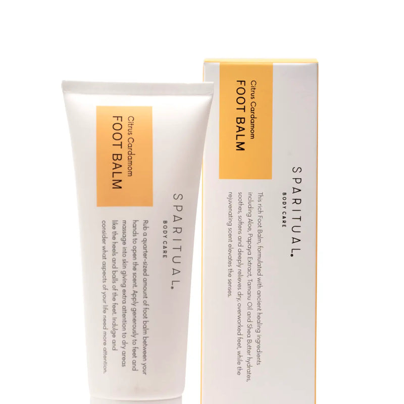 Sparitual Citrus Cardamom Foot Balm