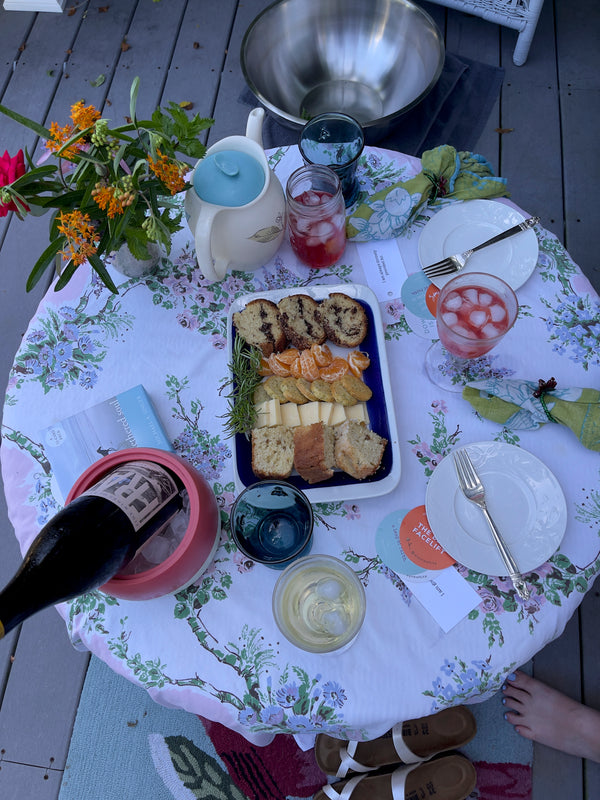 Flower Foot Soak + Charcuterie for Two