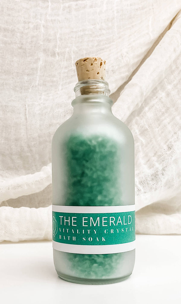 Emerald Vitality Crystal Bath Soak